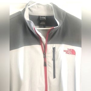 The north face grey jacket. XL size. New, no tag.